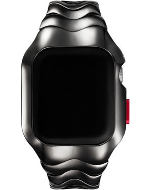 DIESEL Gunmetal Stainless Steel Unibody For Apple Watch, 45Mm - Black