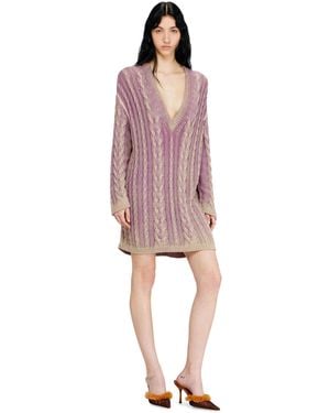 DIESEL Short Jumper Dress - Pink