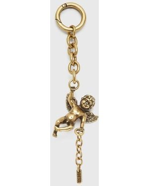 DIESEL Metal Cherub Charm - Metallic