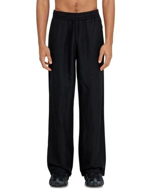 DIESEL Linen-Blend Pants - Black