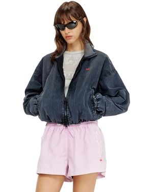 DIESEL Windbreaker Jacket - Blue