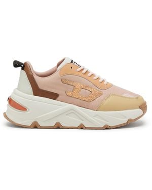 DIESEL S-Savannah-Sneakers With Logo - Multicolour