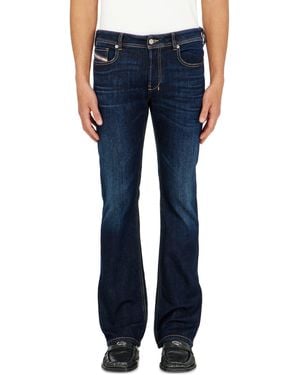 DIESEL Vaqueros Bootcut Cintura Baja 2007 Zatiny, Azul Oscuro, Cierre Con Botón