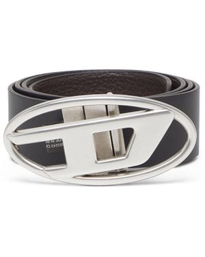 DIESEL 3.9Cm Reversible Leather Belt - Multicolour