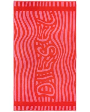 DIESEL Terry Towel 100X180 Cm - Red