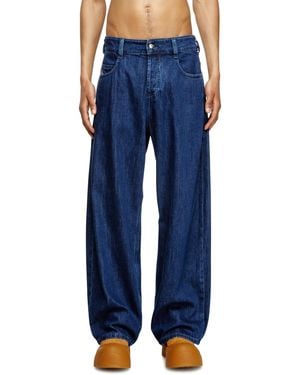 DIESEL Relaxed Jeans Regular Waist 1997 D-Enim-M, Dark, Button Fly - Blue