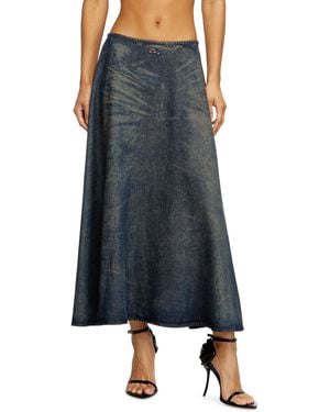DIESEL Full Skirt - Blue