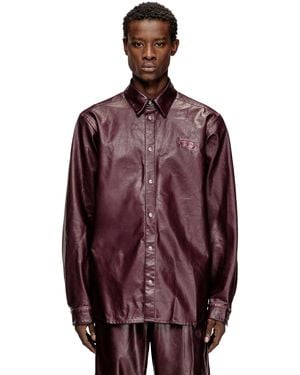 DIESEL Shirt With Logo - Red