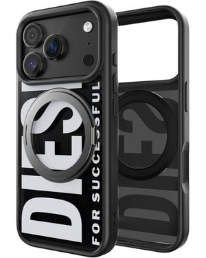 DIESEL Ringstand-Magsafe Case For Iphone 17 Pro - Black