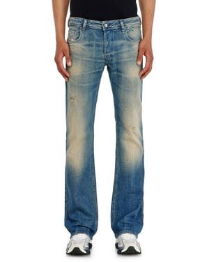 DIESEL Vaqueros Bootcut Cintura Baja 2007 Zatiny, Azul Medio, Cierre Con Botón