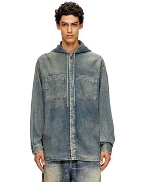 DIESEL Overshirt - Blue