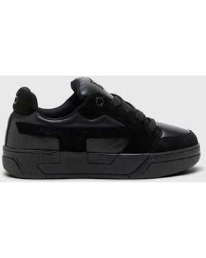 DIESEL D-Ollie-Monochrome Trainers - Black