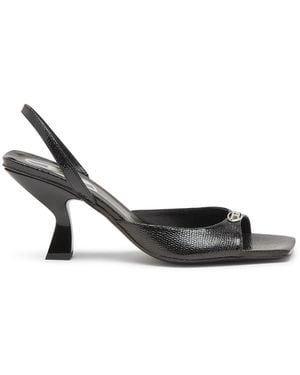 DIESEL D-Amber-Slingback Sandals - White