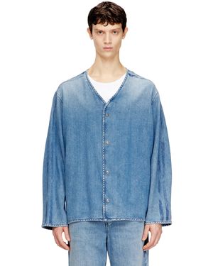 DIESEL V-Neck Shirt - Blue
