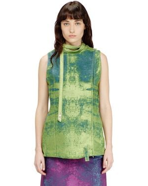 DIESEL Belted Vest - Green