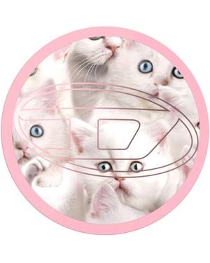 DIESEL Oval D Cats Magsafe Gripstand - Rosa