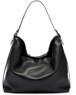 DIESEL D-Line-Bolso Hobo En Cuero - Negro