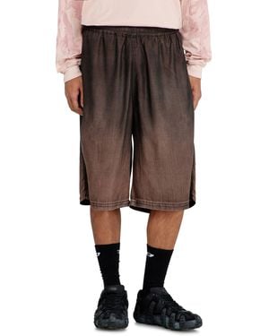 DIESEL Relaxed Bermuda Shorts - Brown
