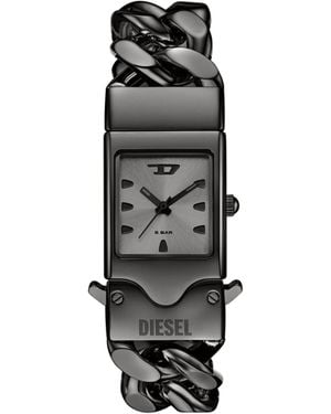 DIESEL Closer Armbanduhr Edelstahl - Schwarz
