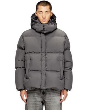 DIESEL Down Jacket - Grey