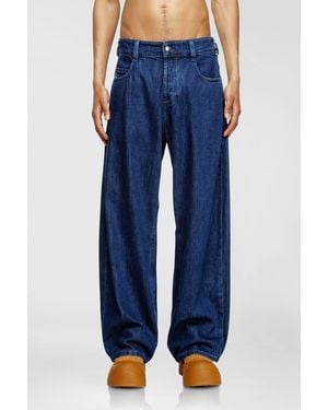 DIESEL Relaxed Jeans Regular Waist 1997 D-Enim-M, Dark, Button Fly - Blue