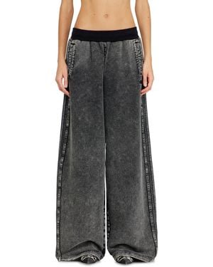 DIESEL Wide Pants - Black