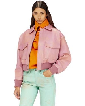 DIESEL Aviator Jacket - Red