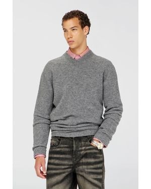 DIESEL V-Neck Jumper - Grey