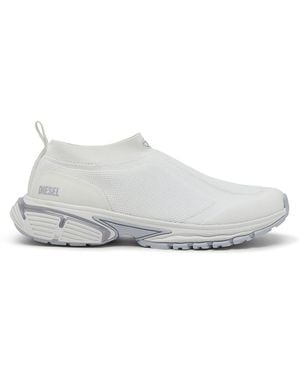 DIESEL Pro-V-Dense-Slip-On Knit Sock Trainers - White