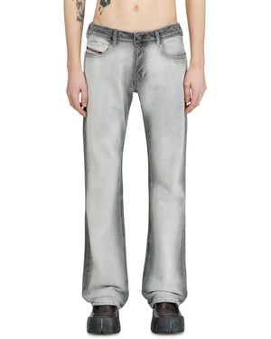 DIESEL Bootcut Jeans Low Waist 2007 Zatiny, Button Fly - Grey