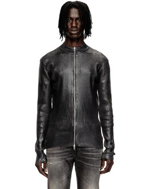 DIESEL ジップカーディガン - ブラック