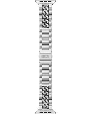 DIESEL Stainless Steel Watch Band For Apple Watch, 38-49Mm - White