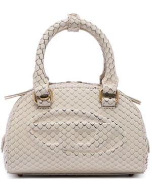 DIESEL 1Dr Dome-Mini Bowling Bag - White