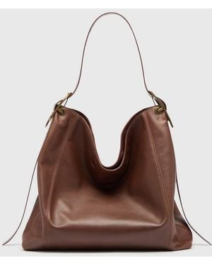 DIESEL D-Line-Hobo Bag - Brown