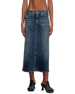 DIESEL Midi Skirt - Blue