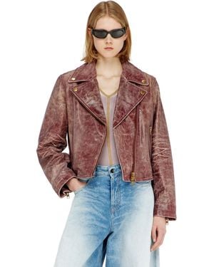 DIESEL Biker Jacket - Red