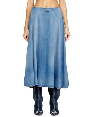 DIESEL Full Skirt - Blue