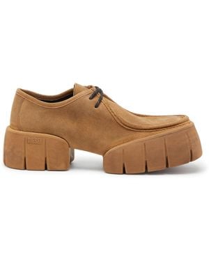 DIESEL D-Tex-Moccasin-Style Shoes - Brown