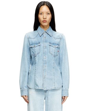 DIESEL Western Shirt - Blue