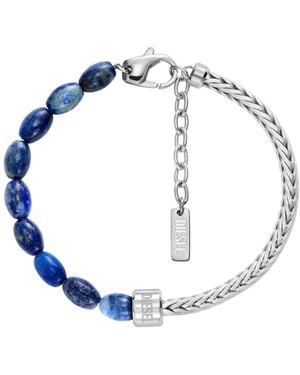 DIESEL Bracciale Con Perline - Blu