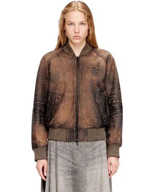 DIESEL Bomber Jacket - Brown