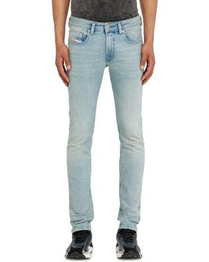 DIESEL Skinny Jeans Low Waist 1979 Sleenker, Light, Zip Fly - Blue