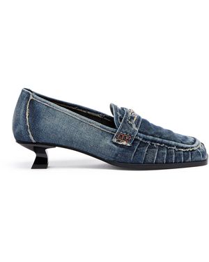 DIESEL D-Amber-Penny Loafers - Blue