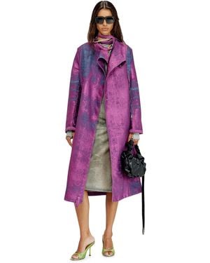 DIESEL Coat - Purple