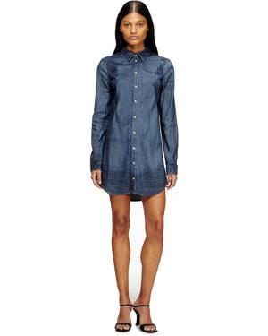 DIESEL Shirt Dress - Blue