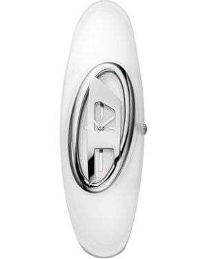 DIESEL Wonder-D Two-Hand Nylon Resin Watch - White