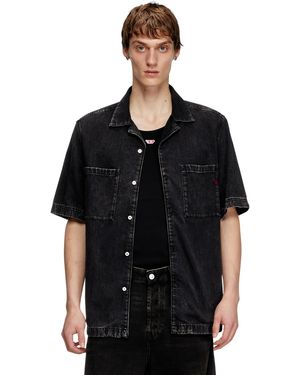 DIESEL Bowling Shirt - Black