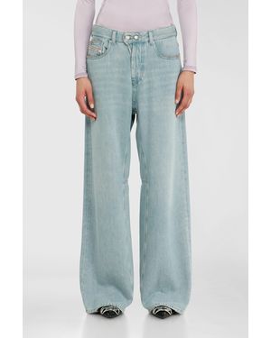 DIESEL Relaxed Jeans Low Waist 1996 D-Sire, Light, Button Fly - Blue