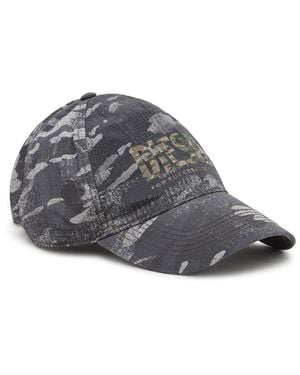 DIESEL ベースボールキャップ - グレー