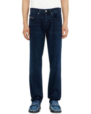 DIESEL Regular Jeans Regular Waist 2023 D-Finitive, Dark, Button Fly - Blue